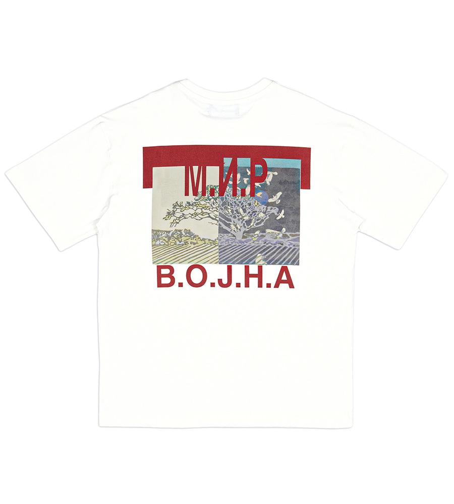 B.O.J.H.A Short Sleeve T-Shirt - Off White